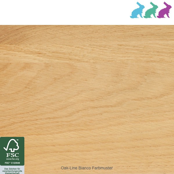 Hasena Varus Kopfteil Oak-bianco