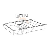 Hasena Lovie-Ron Box Oak-Bianco Hasena Lovie-Ron Box Oak-Bianco