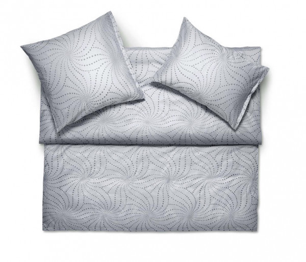 Schlossberg Bettwaesche Yuko gris Jacquard