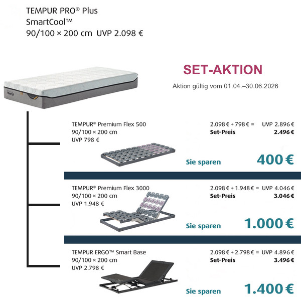 TEMPUR SET-AKTION A