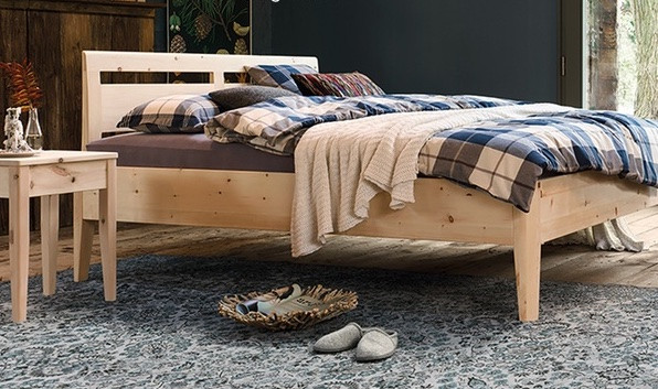 dormiente Kalmera Maxi Massivholzbett