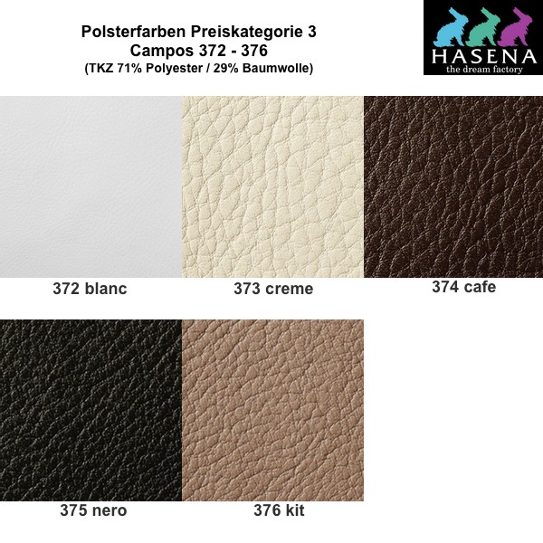 Hasena Dream-Line Lungo 23/2S Bettseiten