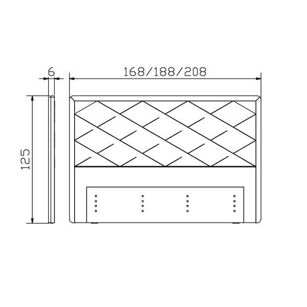 Hasena Lacey Kopfteil