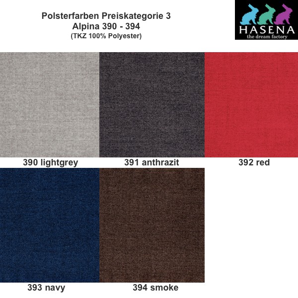 Hasena Dream-Line Lungo 23/2S Bettseiten