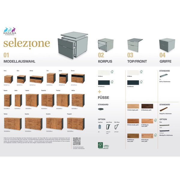 Hasena Onia Nachttisch