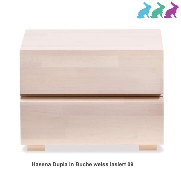 Hasena Dupla Nachttisch Wood-Line