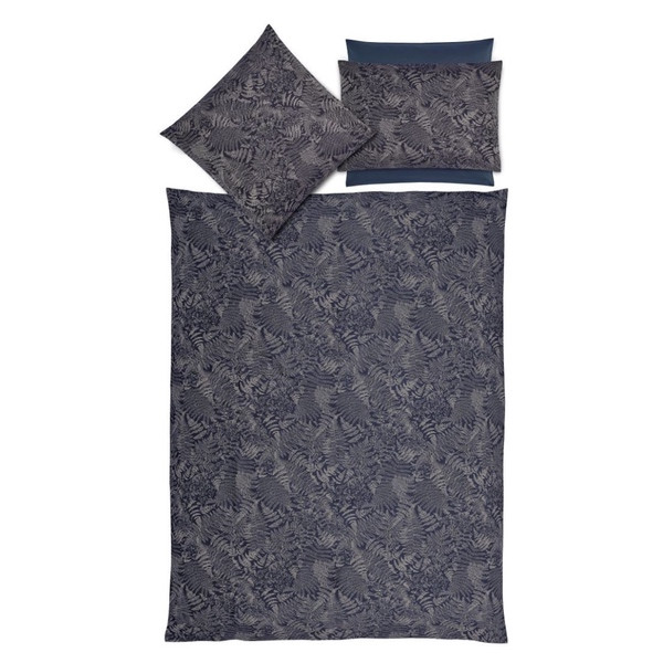 Christian Fischbacher Bettwäsche Farn Hellgrau Jacquard