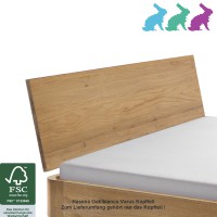 Vorschau: Hasena Varus Kopfteil Oak-bianco Vorschau: Hasena Varus Kopfteil Oak-bianco