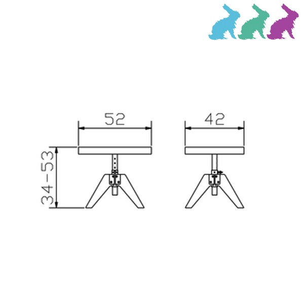 Hasena Carpi Beistelltisch Wildeiche