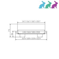 Vorschau: Hasena Varus Kopfteil Oak-bianco Vorschau: Hasena Varus Kopfteil Oak-bianco