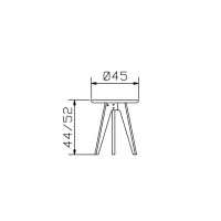 Vorschau: Hasena Circo Nachttisch Oak-bianco Vorschau: Hasena Circo Nachttisch Oak-bianco