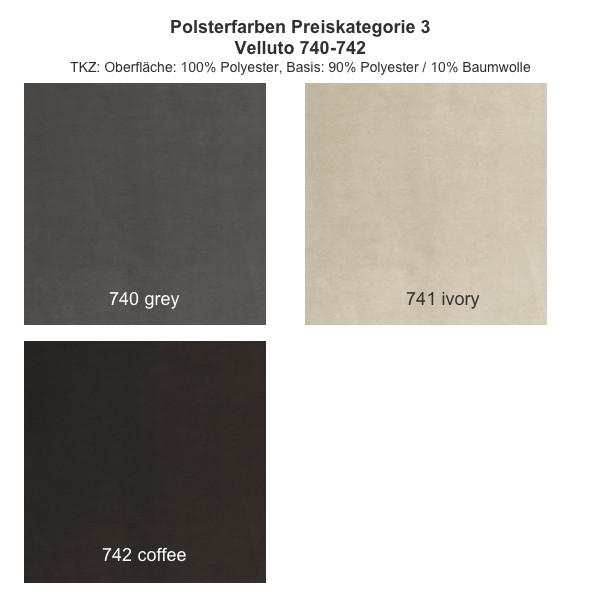 Hasena Sogno Wandpaneele gepolstert