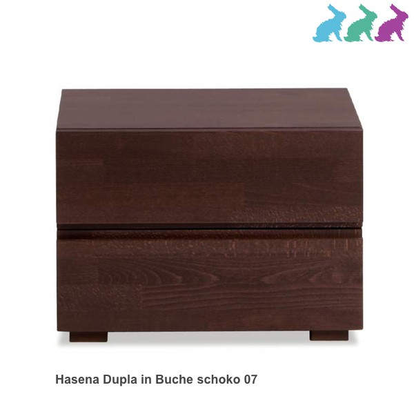 Hasena Dupla Nachttisch Wood-Line