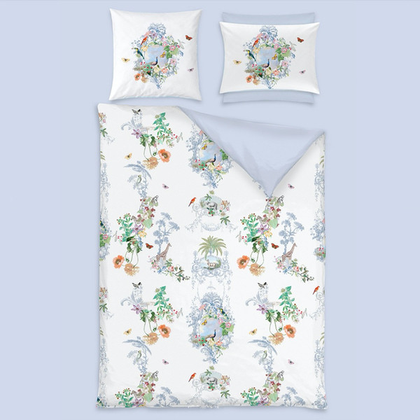 Christian Fischbacher Bettwäsche Satin Peacock