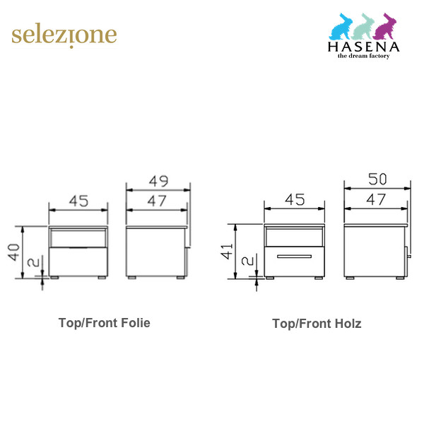 Hasena Onia Nachttisch